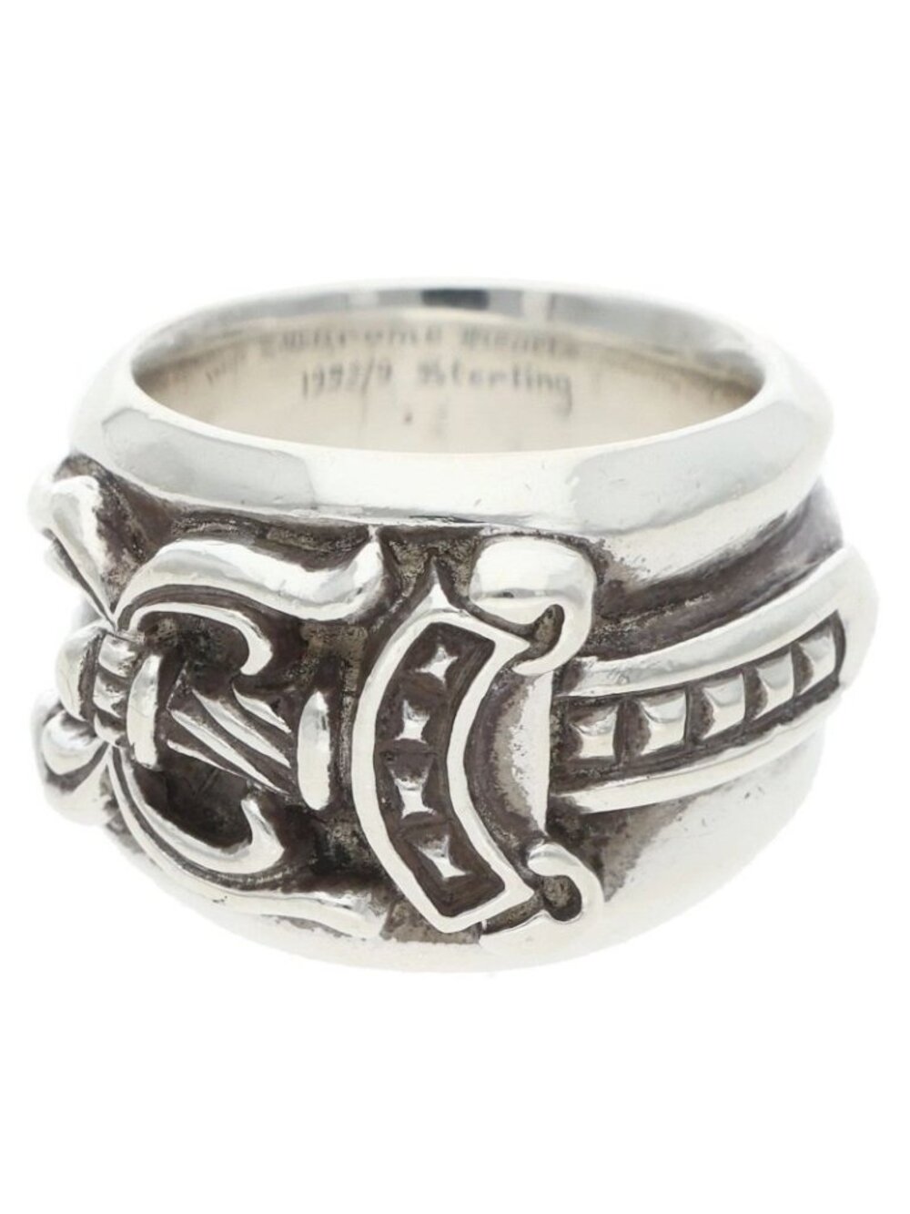Chrome Hearts Dagger Silver Ring
